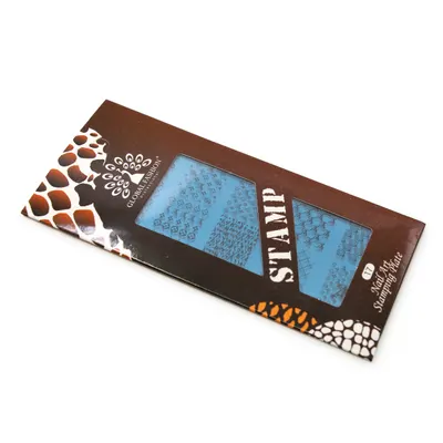 Matrita pentru stampila unghii #17, Global Fashion, L015, 12,5*6,5 cm Engros