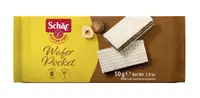 Napolitane cu alune fara gluten Wafer Pocket, 50g, Schar