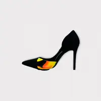 Pantofi catifea Rainbow