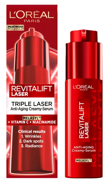 L'Oréal Revitalift Laser Ser-cremă facială antirid, 50 ml