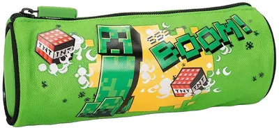 Penar școlar cilindric Minecraft Jolly - 1 fermoar
