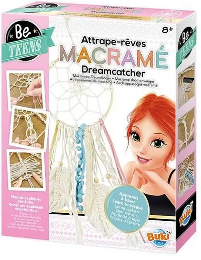 Set creativ Buki Be teens - Fa-ti propria capcana de vis, Macrame