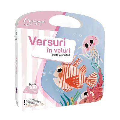 Carte interactiva, Raspundel Istetel, Versuri in valuri