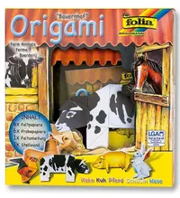 Set creativ pentru origami Folia - Lumea animalelor, ferma