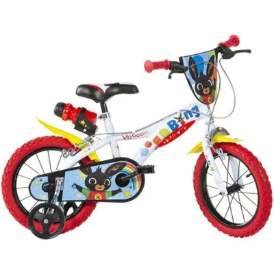 Bicicleta copii 3-5 ani, 14 inch, Bing, Dino Bikes DB61405BG