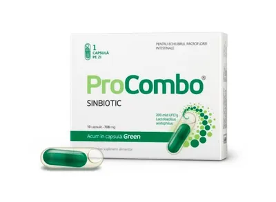 ProCombo – capsule pentru sanatatea stomacului – 10 cps