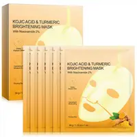 Set 6 MaE ti cu Acid Kojic E i Turmeric , Luminozitate Anti-Rid