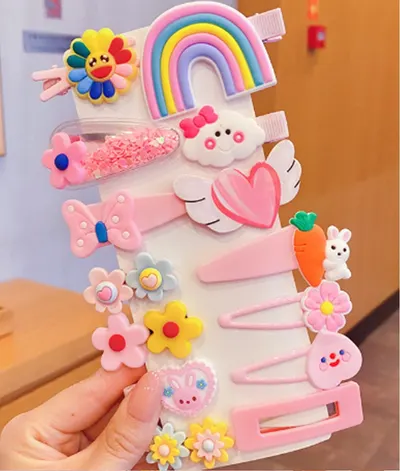 Set 14 Clame Par Multicolore pentru Copii - N6