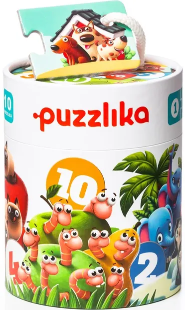 Puzzle pentru copii Puzzlika din 20 de piese - Prietenii mei