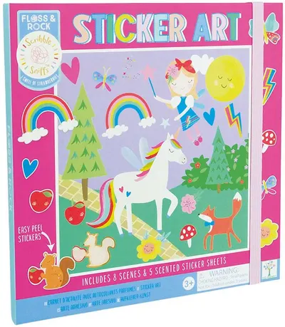 Carte de stickere Floss and Rock - Curcubeu