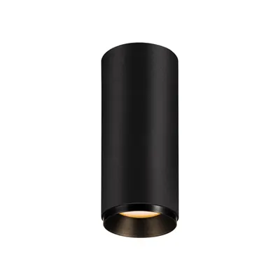 Corp iluminat TAVAN, NUMINOS S Plafonul lumini, LED negru Interior incastrat Plafon negru Deschis / negru 2700K 24 °