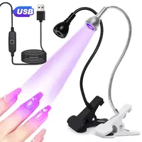 Lampă UV/LED Ajustabilă Easy Flex 360° Argintiu – 5W | FSM Romania