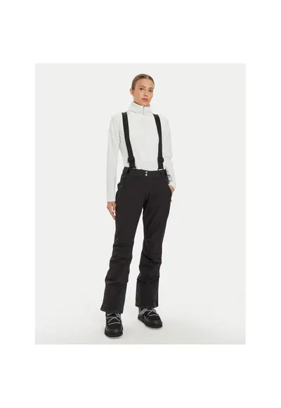 Pantaloni ski dama - 301438731 - Poliester reciclat - Negru - Negru