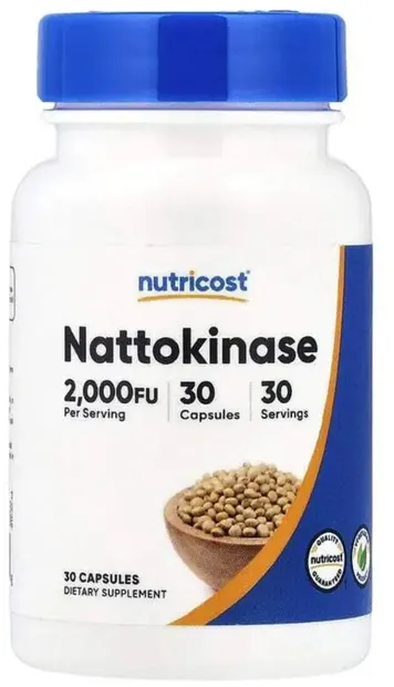 Nattokinase, 30 capsule , Nutricost