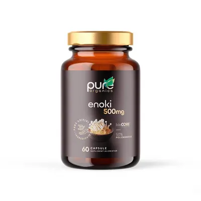 Enoki – Vitalitate metabolica - 60cps PureOrganics