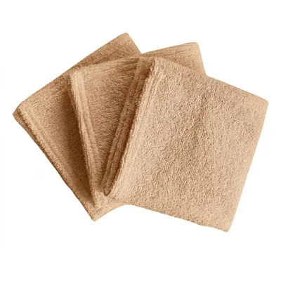 Set 3 prosopele din frotir 30x30 cm Twindeco Maro
