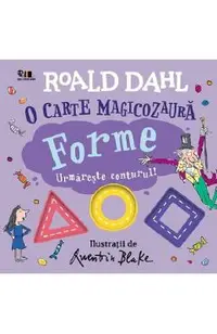 O carte magicozaura. Forme. Urmareste conturul!