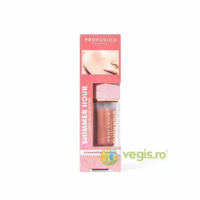 Blush Iluminator Lichid Shimmer Hour, Strawberry Mimosa 6ml