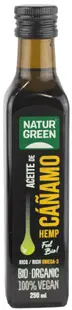 Ulei bio de cânepă Virgin, 250 ml, NaturGreen