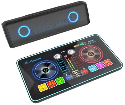 Tabletă DJ pentru copii iDance - 2 playere, 12 sunete