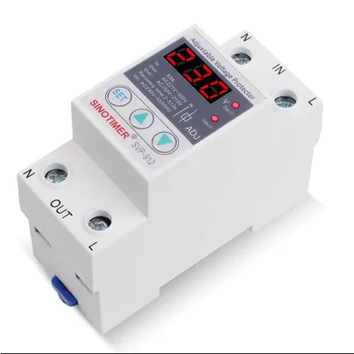 Releu siguranta digitala de protectie tensiune 80A SVP-912 ecran digital LED recuperare automata SVP-912-80A