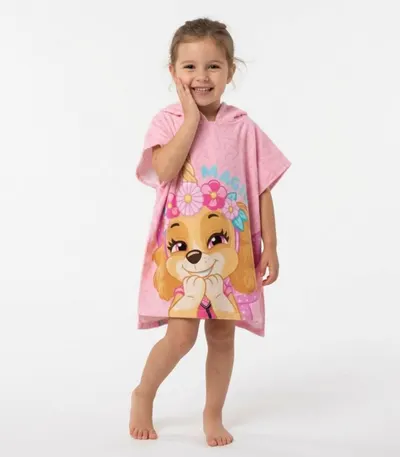 Poncho pentru copii Cerda Paw Patrol Sky 55x110 cm