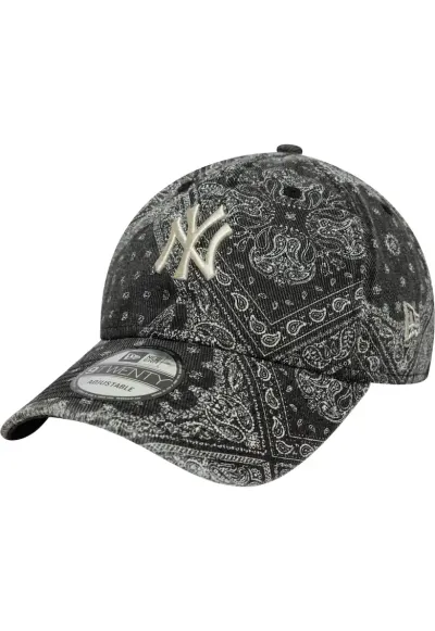 Sapca Washed Paisley 9Twenty NY Yankees 55966 - Negru