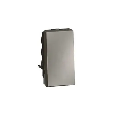 2-way push-button Arteor - 1 module - magnesium