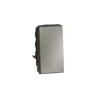 2-way push-button Arteor - 1 module - magnesium