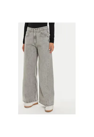 Blugi dama - 304839436 - Bumbac/Poliester - Gri - Gri