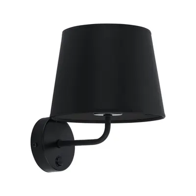 TK LIGHTING Aplica de perete MAJA 1884 1XE27 negru