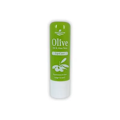 Balsam de buze cu ulei de masline si aloe vera, 4.5g, Herbolive