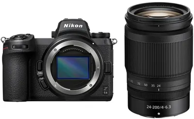 Aparat photo fără oglindă Nikon - Z6 II, 24-200mm, f/4-6.3 VR, negru