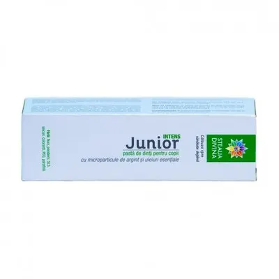 Pasta de dinti Junior Santoral, 50ml, Steaua Divina