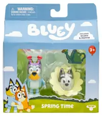 Set de figurine Moose - Bluey Spring Time, 2 bucăți