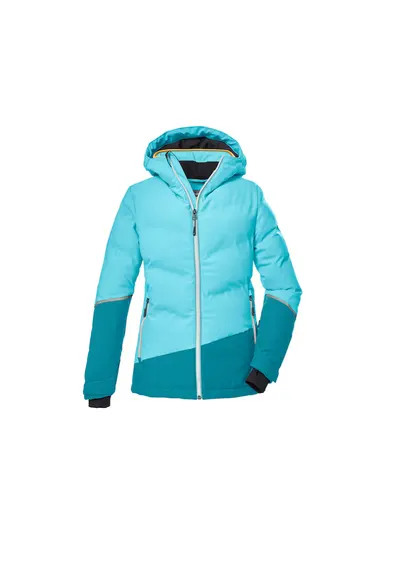 Jacheta KSW 178 Grls Ski Qltd Jckt - Turcoaz deschis