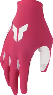 Manusi atv cross Thor SportMode Iconic, culoare roz alb, marime L
