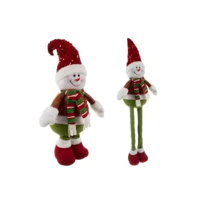Figurina decorativa Craciun, Om de zapada, inaltime ajustabila 60-95 cm