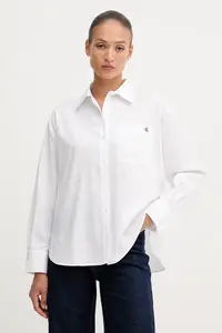 Calvin Klein Jeans cămașă pentru femei, din bumbac