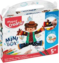 Set creativ Maped Creativ - Mini Box, omuleț, 10 piese