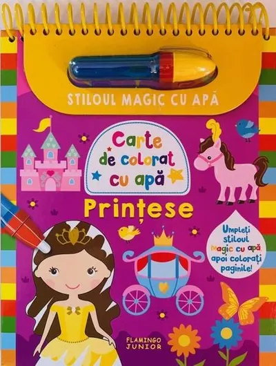 Prințese - Stiloul magic cu apă - Hardcover