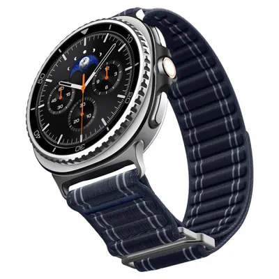 Curea Spigen WBF0 pentru Samsung Galaxy Watch9 / Watch8 / Watch8 Classic Series, Bleumarin AMP10155