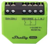 Dimmer Smart Shelly - DALI Dimmer Gen3, Wi-Fi, verde