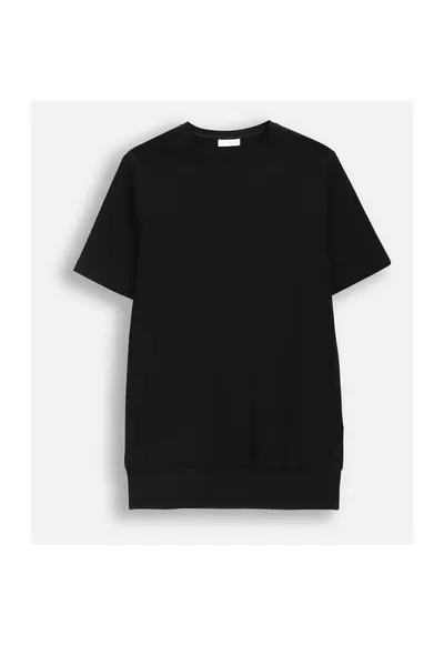 Rochie imprimeu inimi - Negru