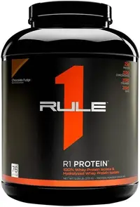 R1 Protein, ciocolată fudge, 2.31 kg, Rule1