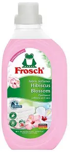 Balsam de rufe hipoalergenic Frosch - Hibiscus, 900 ml, 36 spălări