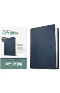 Premium Gift Bible Nlt, Filament Enabled (Leatherlike, Blue Cross, Red Letter) -