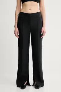 Remain pantaloni din amestec de in
