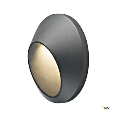 DELO LED WALL OUT de perete anthracit, 5W, 3000K, IP55