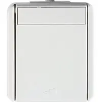 Fontana Priza SCHUKO 1P 16A PT IP44 Alb, TEM Modul TEM-VF10PW-U